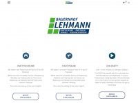 bauernhof-lehmann.de Webseite Vorschau