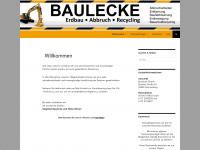 baulecke.de Webseite Vorschau