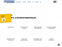 baumgarten-geraete.de Webseite Vorschau