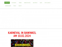 karneval-bawinkel.de Webseite Vorschau