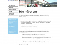 bbu-unternehmensberatung.de Webseite Vorschau