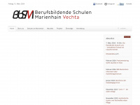 bbs-marienhain.de Webseite Vorschau