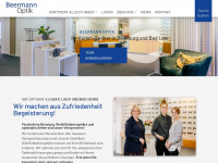 beermann-optik.de Webseite Vorschau