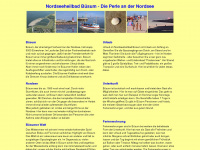 nordsee-freunde.de Webseite Vorschau