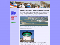 buesum-hafen.de Webseite Vorschau