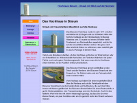 hochhaus-buesum.de Webseite Vorschau