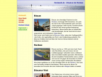 nordsee25.de Webseite Vorschau