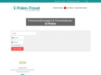 polen-travel.com Webseite Vorschau