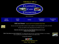 classiquecars.com Webseite Vorschau
