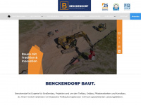 benckendorf.de Webseite Vorschau
