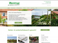 bentrup-baumschulen.de Webseite Vorschau