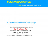 bernholz-bus.de Webseite Vorschau