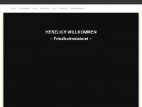 friedhofmeisterei.de Webseite Vorschau