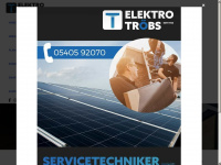 elektro-troebs.de Webseite Vorschau