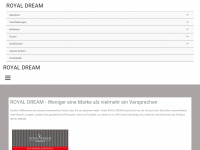 royal-dream.de Webseite Vorschau