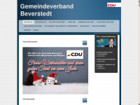 cdu.lunestedt.de Webseite Vorschau
