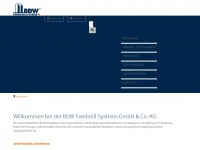 bdw-feedmill.de Webseite Vorschau