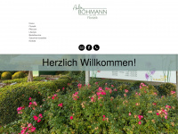 blumen-boehmann.de Webseite Vorschau