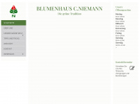 blumenhaus-niemann.de Webseite Vorschau