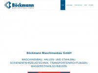 boeckmann-maschinenbau.de Webseite Vorschau