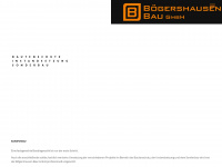 boegershausen-bau.de Webseite Vorschau