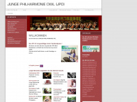 junge-philharmonie.de Webseite Vorschau