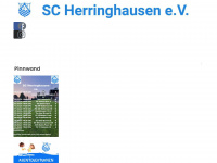 sc-herringhausen.de Webseite Vorschau