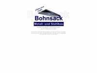 bohnsack-metallbau.de Webseite Vorschau