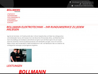 bollmann-elektrotechnik.de Webseite Vorschau