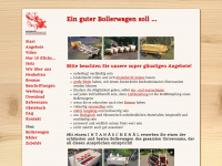 bollerwagen.biz Webseite Vorschau