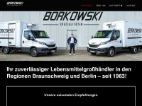 borkowski.de Webseite Vorschau