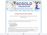 bosold-haustechnik.de Webseite Vorschau