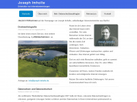 joseph-imholte.de Webseite Vorschau