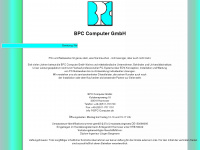 bpc-computer.de Webseite Vorschau