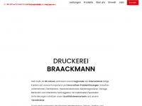 braackmann.de Webseite Vorschau