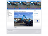 bruno-neumann.de Webseite Vorschau