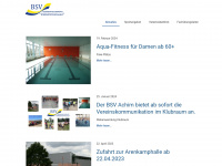 bsv-achim.de Webseite Vorschau