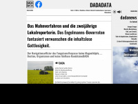 dadadata.de Webseite Vorschau