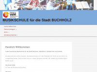 buchholz-musikschule.de Webseite Vorschau