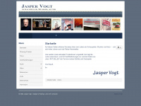 jaspervogt.de Webseite Vorschau