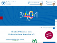 kinderschutzbund-ammerland.de Webseite Vorschau