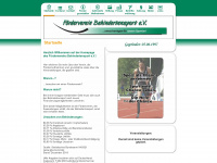 foerderverein-behindertensport.de Webseite Vorschau