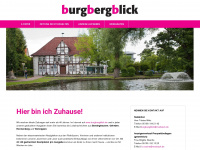 burgbergblick.de Webseite Vorschau