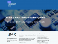 bures-koch.de Webseite Vorschau