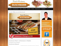 buschmann-wurst.de Webseite Vorschau