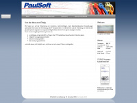 paulsoft.de Webseite Vorschau
