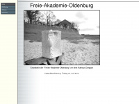 freie-akademie-oldenburg.de Webseite Vorschau