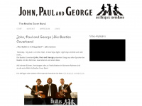 john-paul-and-george.de Webseite Vorschau