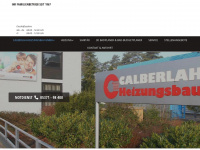 calberlah-heizungsbau.de Webseite Vorschau