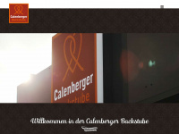 calenberger-backstube.de Webseite Vorschau